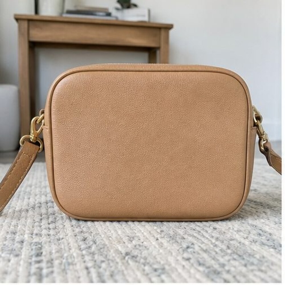 Tan Faux Leather Bag